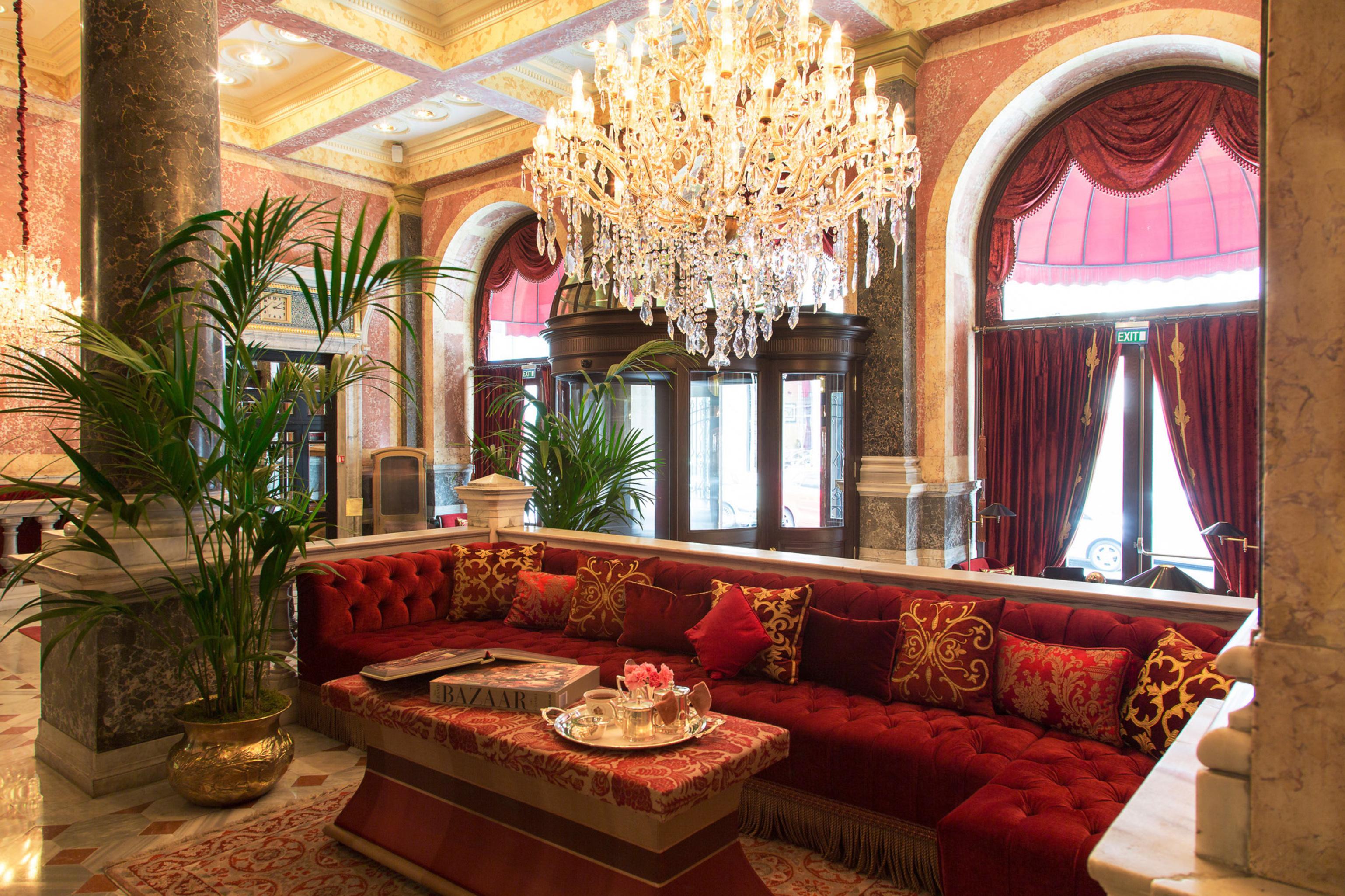 Pera Palace Hotel Istanbul Exterior photo The lobby