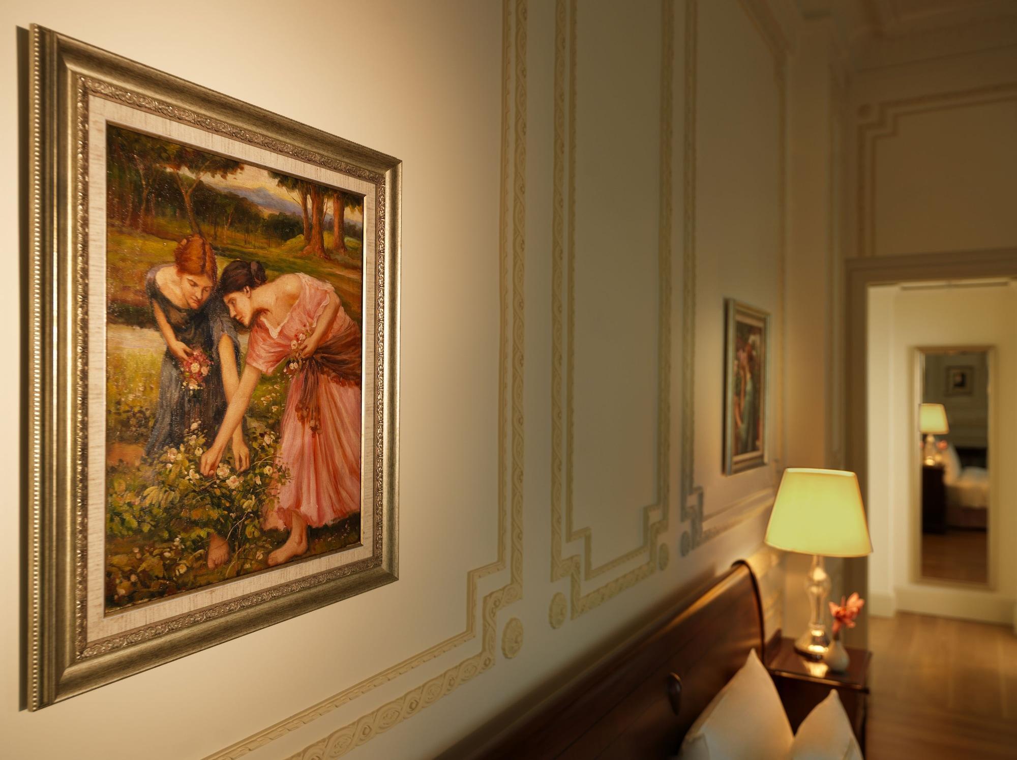 Pera Palace Hotel Istanbul Exterior photo A painting by the artist